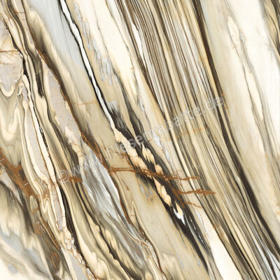  Imola Ceramica The Room Calacatta Oyster 120x120 cm Bodenfliese / Wandfliese Stärke: 6,5 mm Glänzend Eben Lappato CAL OY6 120 LP (186855) | 415414