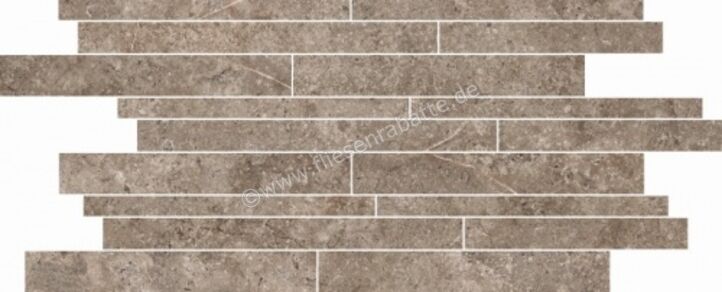 Novabell Landstone Earth 30x60 cm Mosaik Mattoncino Matt Strukturiert Naturale LST664N | 421747