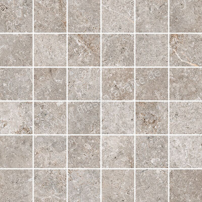 Novabell Landstone Gravel 30x30 cm Mosaik 5x5 Matt Strukturiert Naturale LST115N | 422047