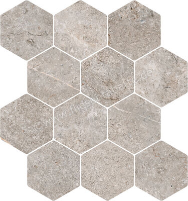  NovaBell Landstone Gravel 30x34 cm Dekor Esagona Circle Matt Strukturiert Naturale LST117N | 422050