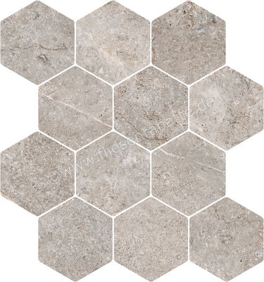 Novabell Landstone Gravel 30x34 cm Dekor Esagona Circle Matt Strukturiert Naturale LST117N | 422050