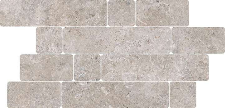  NovaBell Landstone Gravel 30x60 cm Muretto Circle Matt Strukturiert Naturale LST118N | 422053