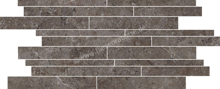  NovaBell Landstone Carbon 30x60 cm Mosaik Mattoncino Matt Strukturiert Naturale LST224N | 422056