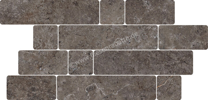 Novabell Landstone Carbon 30x60 cm Muretto Circle Matt Strukturiert Naturale LST228N | 422062