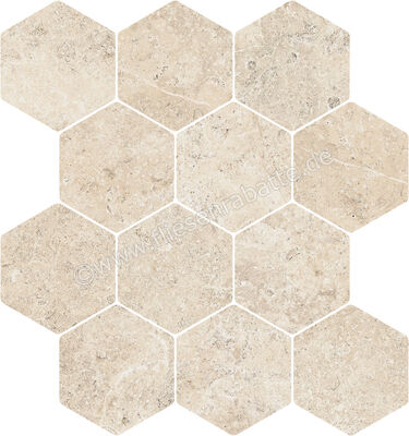  NovaBell Landstone Clay 30x34 cm Dekor Esagona Circle Matt Strukturiert Naturale LST447N | 422071