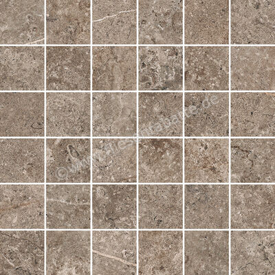 Novabell Landstone Earth 30x30 cm Mosaik 5x5 Matt Strukturiert Naturale LST665N | 422089