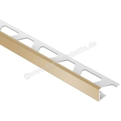 Schlüter Systems SCHIENE-AC Abschlussprofil Aluminium HB - Hellbeige Höhe: 10 mm Länge: 2,5 m A100HB | 422200