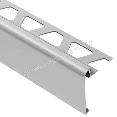  Schlüter Systems RONDEC-STEP Kantenprofil Aluminium natur matt eloxiert Höhe: 8 mm Länge: 2,5 m RS80AE39 | 422494