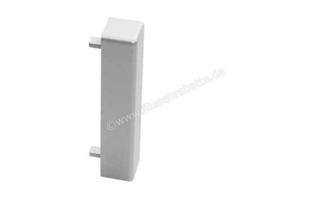  Schlüter Systems DESIGNBASE-CQ/EV Sockelprofil Außenecke Aluminium Aluminium natur matt eloxiert Höhe: 80 mm EV/DBCQ80AE | 422587