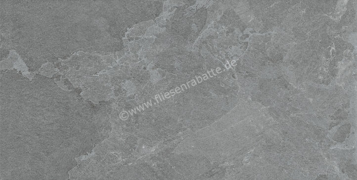 Marazzi Mystone Pietra Ligure Antracite 75x150 cm Bodenfliese / Wandfliese Matt Eben Naturale MPKH | 425071