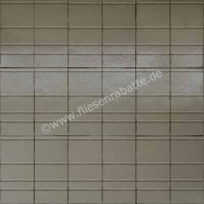 Marazzi Terramater Muschio 18.6x37.5 cm Wandfliese Struttura 3D Ritmo Glänzend Strukturiert Lux MPMC | 425419