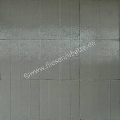 Marazzi Terramater Lichene 9.1x37.5 cm Bodenfliese / Wandfliese Glänzend Strukturiert Lux MPLP | 425491