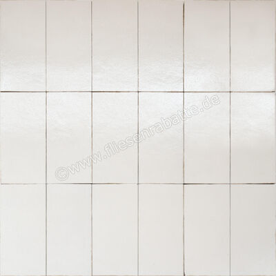 Marazzi Terramater Vaniglia 18.6x37.5 cm Bodenfliese / Wandfliese Glänzend Strukturiert Lux MPLQ | 425503