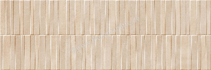 Marazzi Slow Wall Calce 40x120 cm Wandfliese 3D Dash Matt Strukturiert Naturale MPCA | 426283