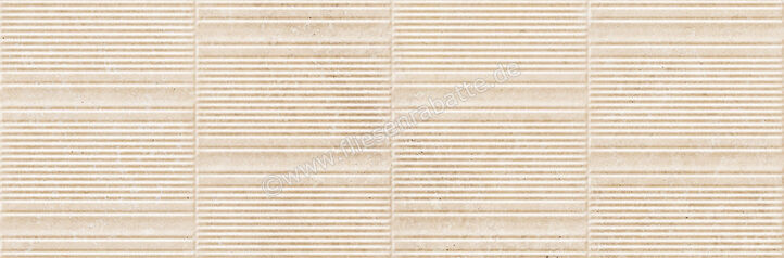 Marazzi Fabula Wall Beige 33x100 cm Wandfliese 3D Gentle Matt Strukturiert Naturale MP9N | 426355