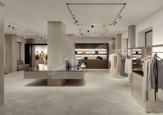  Imola Ceramica Azuma Rock Grey G 90x90 cm Bodenfliese / Wandfliese Matt Eben Naturale A.RCK 90G RM (193188) | 426604