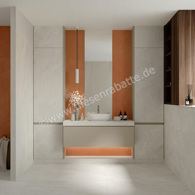 Imola Ceramica Azuma Rock White W 120x120 cm Bodenfliese / Wandfliese Matt Eben Naturale A.RCK6 120W RM | 426643