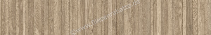 Imola Ceramica Crew Honey Dark Beige BS 20x120 cm Bodenfliese / Wandfliese Dekor Matt Eben Naturale CR HO1 2012BSRM | 428392