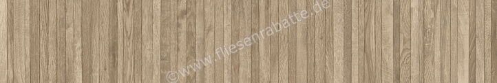 Imola Ceramica Crew Honey Dark Beige BS 20x120 cm Bodenfliese / Wandfliese Dekor Matt Eben Naturale CR HO1 2012BSRM | 428401