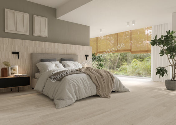 Imola Ceramica Crew Honey Beige B 20x120 cm Bodenfliese / Wandfliese Matt Eben Naturale CR HON 2012B RM | 428671