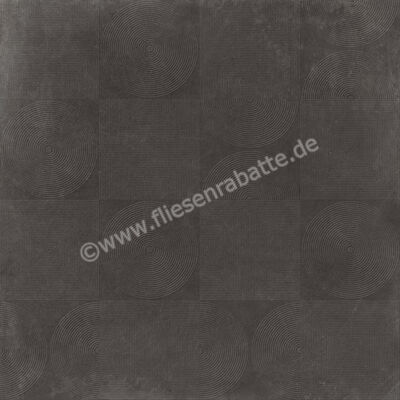 Imola Ceramica Oxyd Black N 120x120 cm Bodenfliese / Wandfliese Dekor Matt Eben Naturale OXYDQ 120N RM | 429190