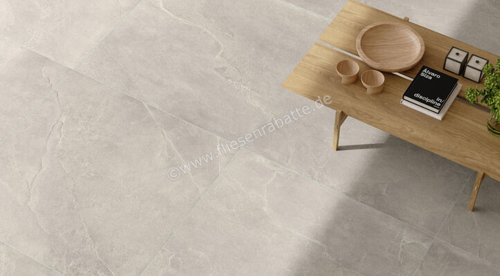 Imola Ceramica Azuma Rock Silver AG 120x120 cm Bodenfliese / Wandfliese Matt Eben Naturale A.RCK 120AG RM | 429538