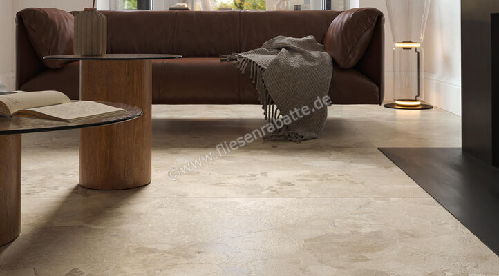 Imola Ceramica Crew Bitter Beige B 120x120 cm Bodenfliese / Wandfliese Matt Eben Naturale CR BIT 120B RM | 429583