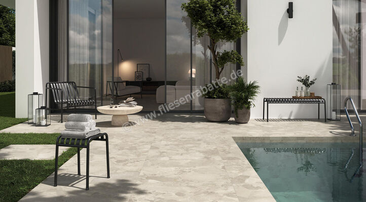  Imola Ceramica Crew Bitter Outdoor Beige B 90x90x2 cm Terrassenplatte Matt Eben Naturale CR BIT 90B ASRM (190676) | 429598