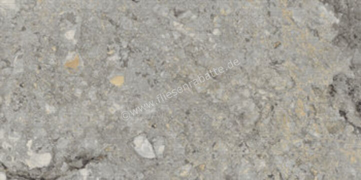 Imola Ceramica The Rock Grey Invisible 60x120 cm Bodenfliese / Wandfliese 0,65 mm relifiert Matt Eben Naturale GREINV6 Q12 RM | 430024