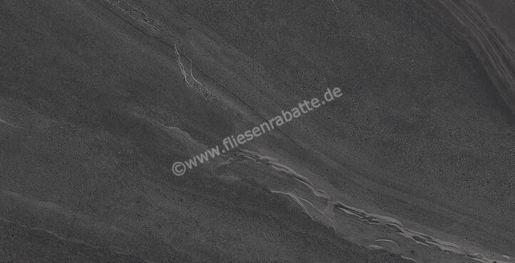 Imola Ceramica Lime-Rock Black N 75x150 cm Bodenfliese / Wandfliese Matt Strukturiert Naturale LMRCK 150N RM | 432871