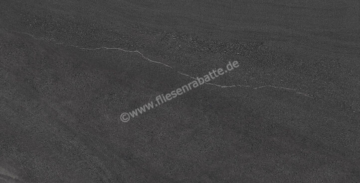  Imola Ceramica Lime-Rock Black N 75x150 cm Bodenfliese / Wandfliese Matt Strukturiert Naturale LMRCK 150N RM | 432877
