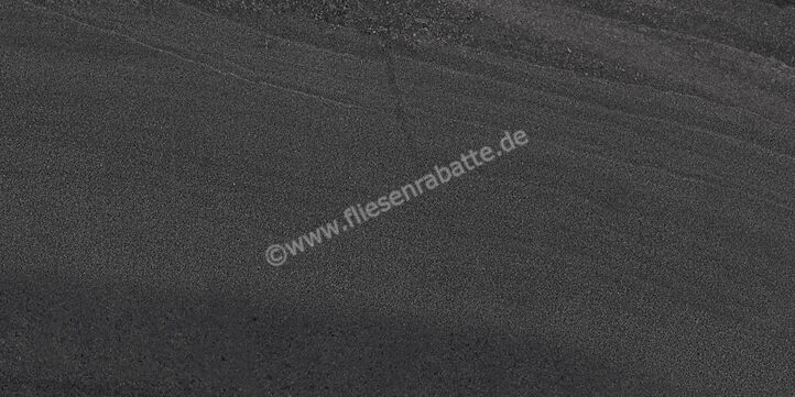  Imola Ceramica Lime-Rock Black N 37.5x75 cm Bodenfliese / Wandfliese Matt Strukturiert Naturale LMRCK 377N RM (164415) | 432979