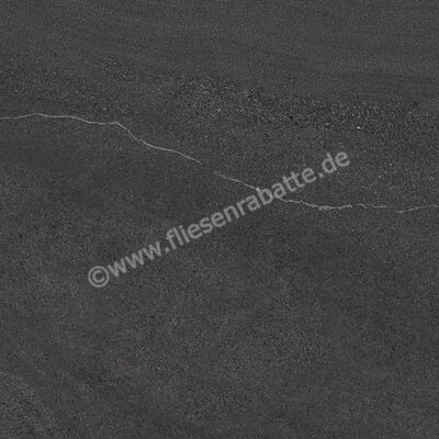  Imola Ceramica Lime-Rock Black N 75x75 cm Bodenfliese / Wandfliese Matt Strukturiert Naturale LMRCK 75N RM | 433117