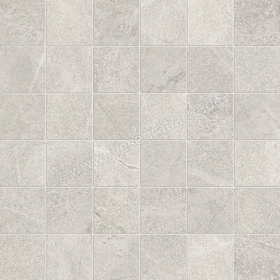 Imola Ceramica Blue Savoy White W 30x30 cm Mosaik Matt Strukturiert Naturale MK.BLSV 30W | 433537