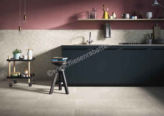 Imola Ceramica Brixstone White W 40x60 cm Bodenfliese / Wandfliese Matt Strukturiert Naturale BRXT 46W RM | 434436