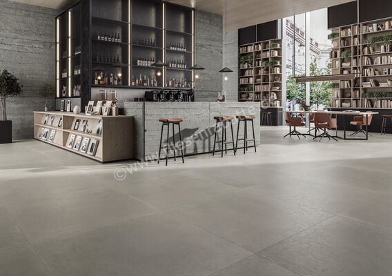 Imola Ceramica Oxyd Grey G 120x120 cm Bodenfliese / Wandfliese Matt Eben Naturale OXYD 120G RM | 434634