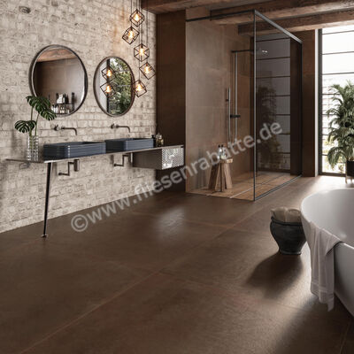 Imola Ceramica Oxyd Brown T 120x120 cm Bodenfliese / Wandfliese Matt Eben Naturale OXYD 120T RM | 434640