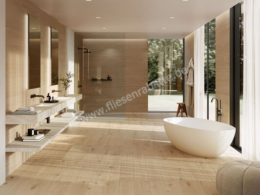  Atlas Concorde Log Moon Oak 20x180 cm Bodenfliese / Wandfliese Mit ID Skin Matt Eben Sensitech AX51 | 436572