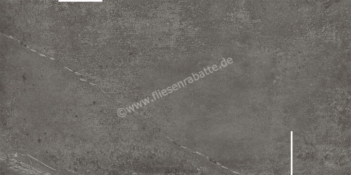 Imola Ceramica Stoncrete Dark Grey DG 60x120 cm Bodenfliese / Wandfliese Dekor Matt Strukturiert Naturale STCR DK12DG | 437268