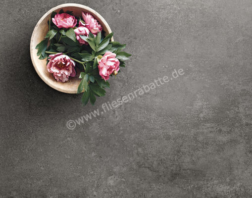 Imola Ceramica Stoncrete Dark Grey DG 60x120 cm Bodenfliese / Wandfliese Matt Strukturiert Naturale STCR 12DG RM | 437943