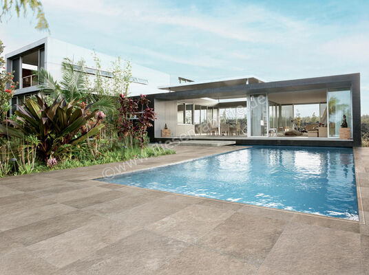  Imola Ceramica Trail Outdoor Mix Stone Greige 60x90x2 cm Terrassenplatte Matt Strukturiert Naturale MXST GRE 69ASRM (187879) | 439245