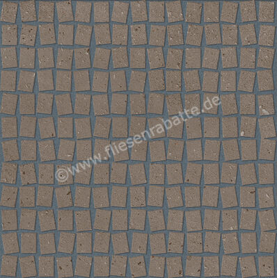 Imola Ceramica Blox Darkbeige BS 30.5x31 cm Mosaik 6,5mm Matt Eben Naturale MK.BLOX6 BS | 440280