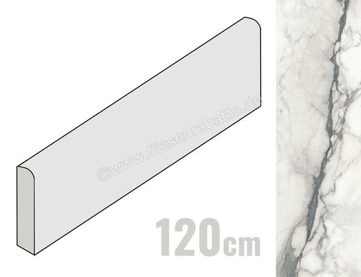  Imola Ceramica The Rock Breccia Capraia 6x120 cm Sockel Matt Eben Naturale BRECAP6 BT120 (194335) | 444033