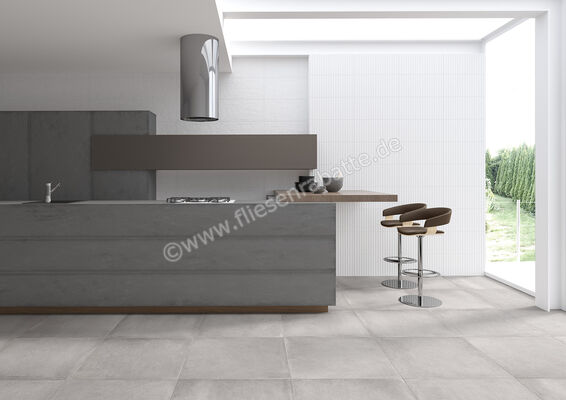 Keraben Essential Concret White 30x60 cm Wandfliese Matt Strukturiert Naturale KP905000 | 44650