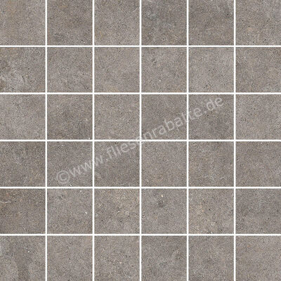 Imola Ceramica Walk Dark Grey DG 30x30 cm Mosaik Matt Eben Naturale MK.WALK 30DG | 447357