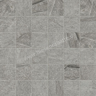 Imola Ceramica Vibes Dark Grey DG 30x30 cm Mosaik Matt Eben Naturale MK.VIBES 30DG | 447705