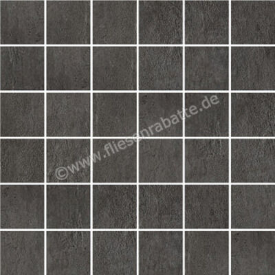 Imola Ceramica Creative Concrete Dark Grey DG 30x30 cm Mosaik 5x5 Matt Eben Naturale MK.CREACON 30DG | 449238