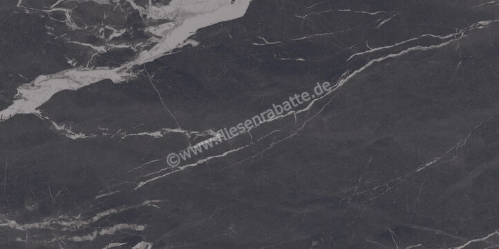  Imola Ceramica The Room Montecarlo Black 60x120 cm Bodenfliese / Wandfliese Stärke: 6,5 mm Matt Glänzend Eben Lappato Honed MON BL6 12 LPM (191446) | 449400