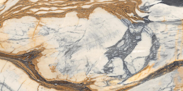  Imola Ceramica The Room Calacatta Picasso 60x120 cm Bodenfliese / Wandfliese Stärke: 6,5 mm Glänzend Eben Lappata Kristall CAL PI6 12 LK (192815) | 449616