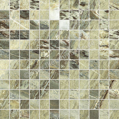 Imola Ceramica The Room Irish Green 30x30 cm Mosaik Stärke: 6,5 mm Matt Eben Naturale MK.IRI GR6 30 | 449904